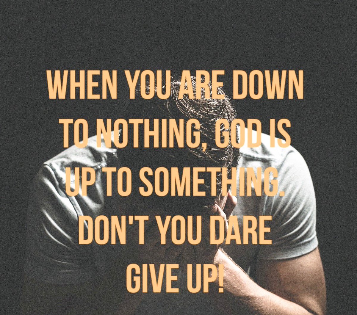 Don’t give up....🎩