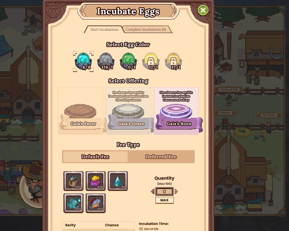 boggsee33's tweet photo. Going for 8 #BlueEggs in the #Incubation chamber at the #Hatchery!
Our hero's gather around to see what emerges from the shells. Taking and placing bets just as the last few seconds wind down on the timer...
@DeFiKingdoms @MythicSquadDFK https://t.co/DuFH4Hs7zM
