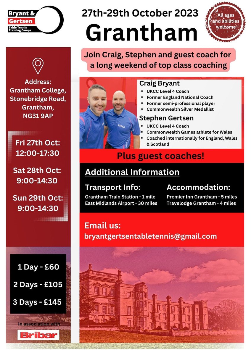 🏓🏓🏓
Booking form 👉 docs.google.com/forms/d/1ze2PF…