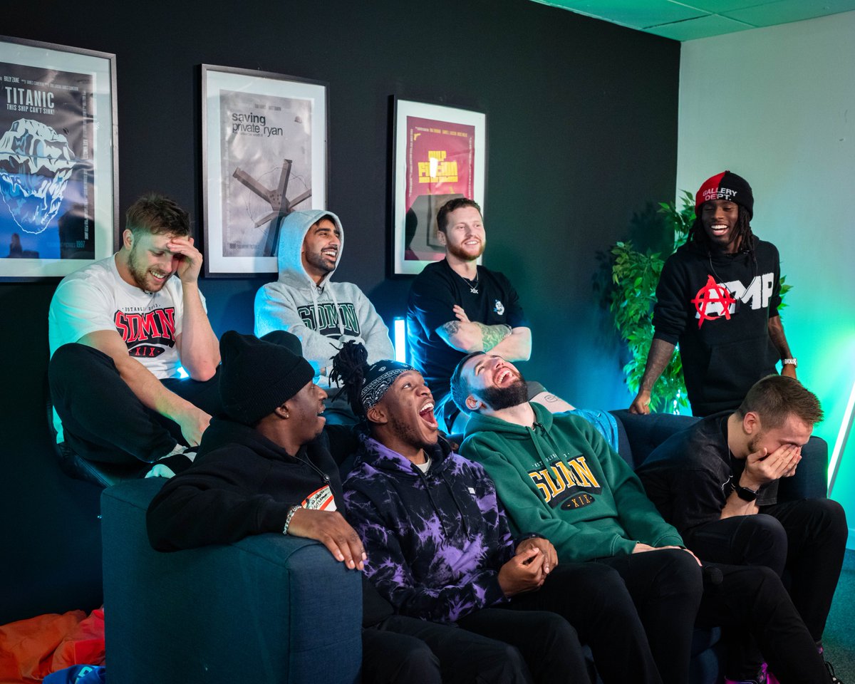 After hitting 50m views... some wholesome pics from Sidemen X Kai Cenat 🚀❤️