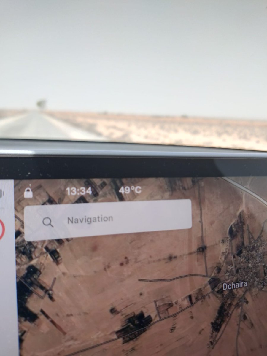 Tiznit, Morocco 49°C 
@EstherKokkelman <a href="/teslaeurope/">Tesla Europe & Middle East</a> <a href="/elonmusk/">Elon Musk</a> @tesla
Tesla cars are amazing and the team that made sure they can endure a lot, has our respect.
See the work they've done on this video
youtube.com/watch?v=pOOnrb…