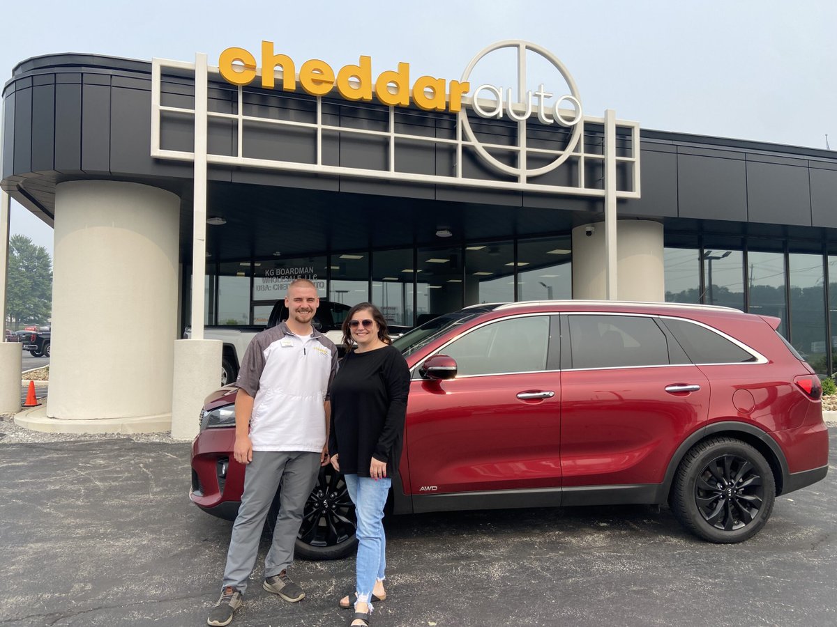Arielle M. of Youngstown, OH just bought a  2020  Kia and saved More Cheddar! Find out what's in stock today at chddr.co/inventory