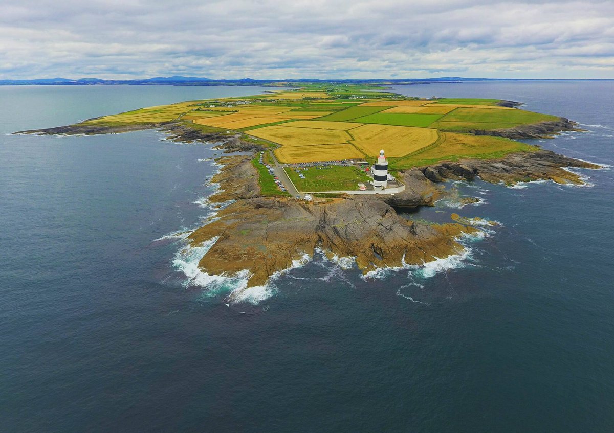 An aerial view of The Hook. By Riccardo Conway. #Wexford #Ireland
