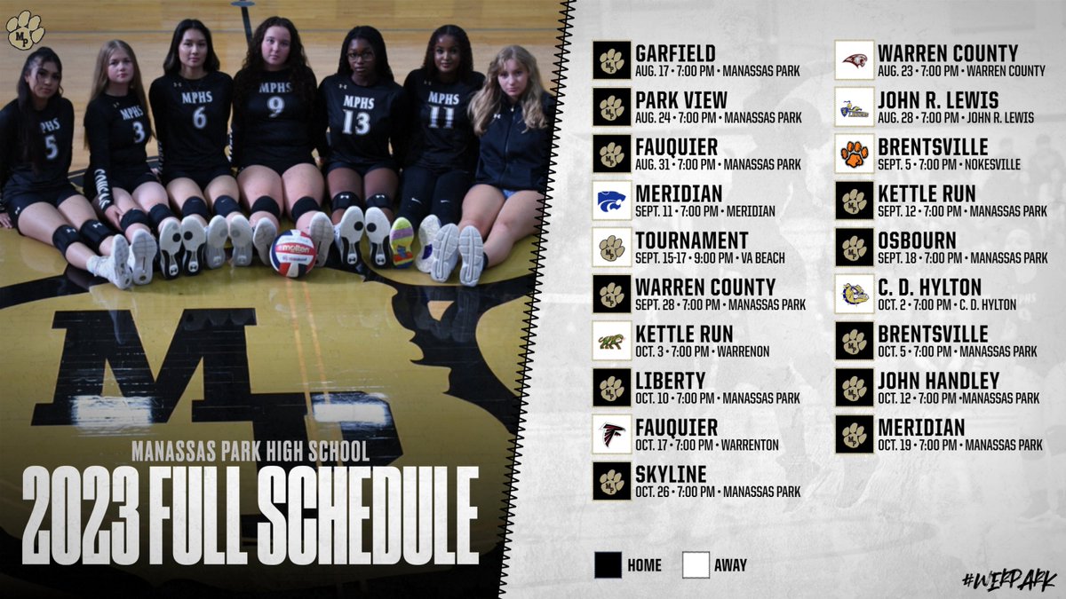 Manassas Park High Volleyball tweet media