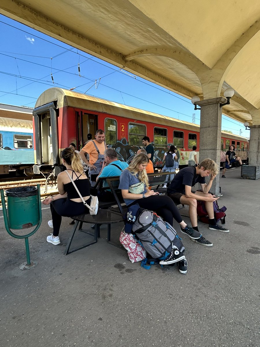 martin_speer's tweet photo. I have met many young #Interrail and #DiscoverEU travelers on the trains. This next generation wants to travel greener and more consciously. We should take their needs and concerns more seriously. They are - literally - the future. 

#HellasExpress https://t.co/IezpnWWeAd