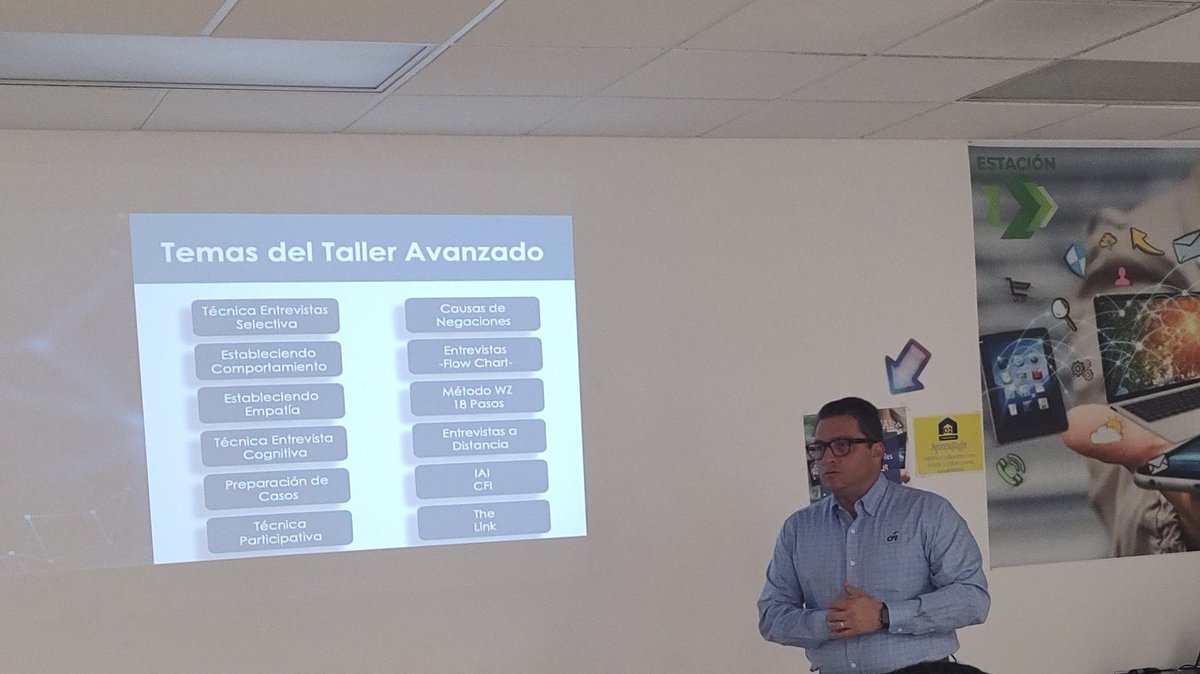 JairoETV's tweet photo. @WZ_Training , @WZJuanValverde @jcherrerab33 @inguzconsulting ,@criminologiamx Un gusto seguir aprendiendo en Taller avanzado de técnicas de entrevistas #WZTrained. https://t.co/3i32PqeCRg