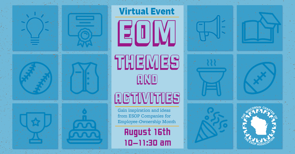 EsopWI's tweet photo. If you haven't registered for this virtual session yet, this is your sign to do so. Your company culture is a major driving force for positive results - don't overlook it. 
#Employee #Ownership #Month #October #ESOP https://t.co/1BsPSQYI7L