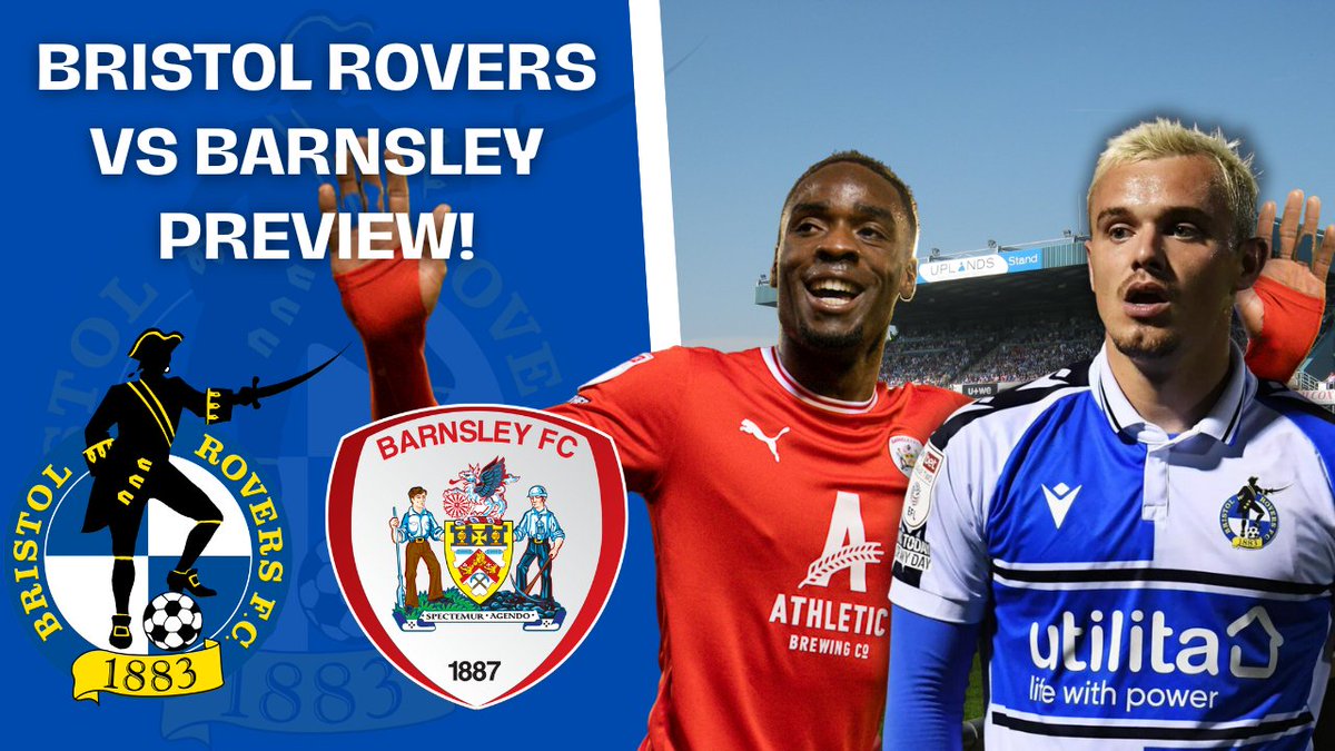 Bristol Rovers Vs Barnsley Preview🎥

In this video, we discuss who should be in our defence for this weekend as well as speaking to <a href="/BarnsleyOnTour/">Barnsley On Tour</a> to offer us Gasheads some insight into Saturday's opponents!

Link 👉 youtube.com/watch?v=jJ3eW2…