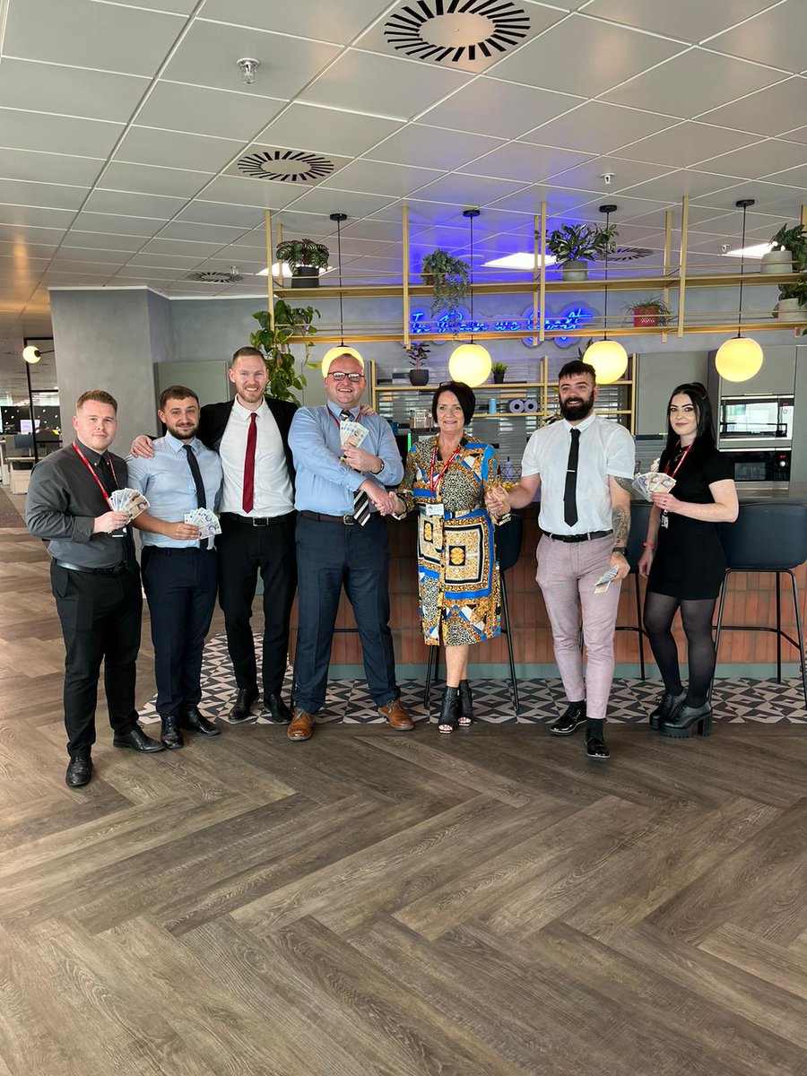 Congratulations to Jordan Mirza, Erin Grace, Liam Robinson, Callum Bates and Sam Daniels from our sales team, who all won £150 and an early finish for hitting their targets as part of our new FIRE incentive 💵⏰