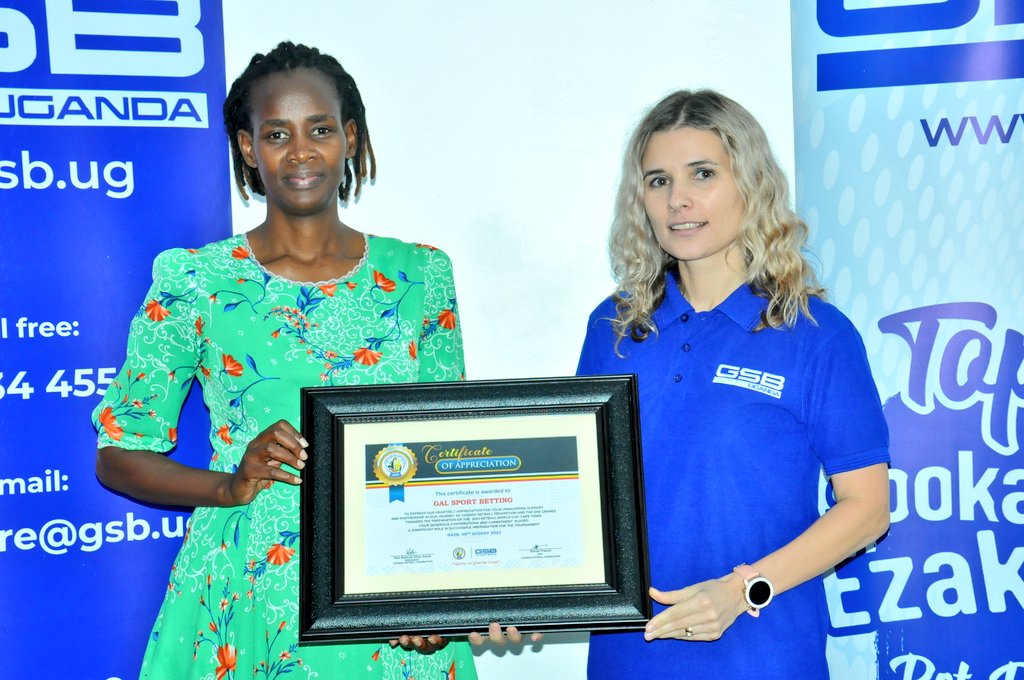 Jackshots24's tweet photo. It's always in our DNA to go back to our partners and sponsors to say thank you for the support!
Today we paid a courtesy visit to @GSB_Uganda office, Thank you GSB for standing with Africa's Finest and we're looking forward to work with you more and more!
#Shecranes #AfricasNo1 https://t.co/cpwZjM8NDQ