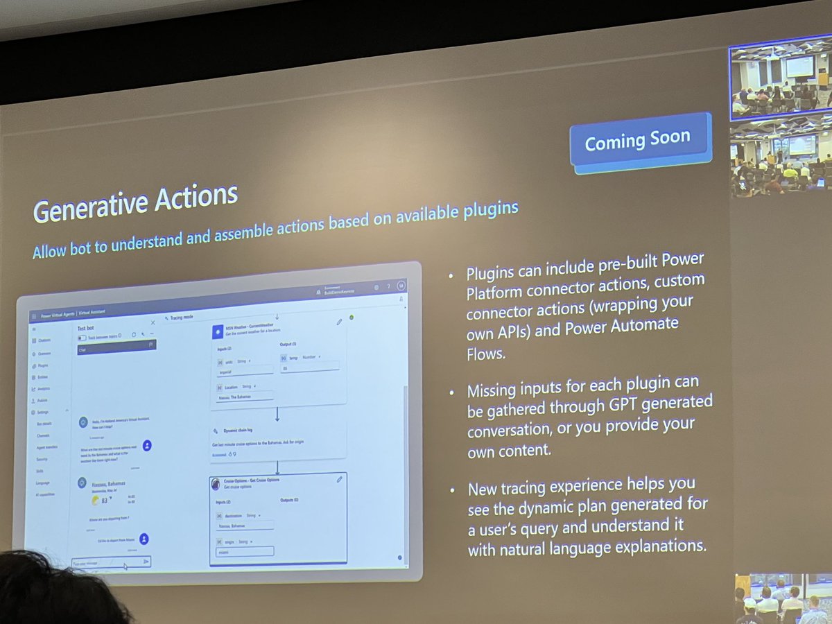 brimhooksbox's tweet image. Can’t wait for these #powervirtualagent #powerplatform plug-ins and actions #AzureOpenAIBootcampDC