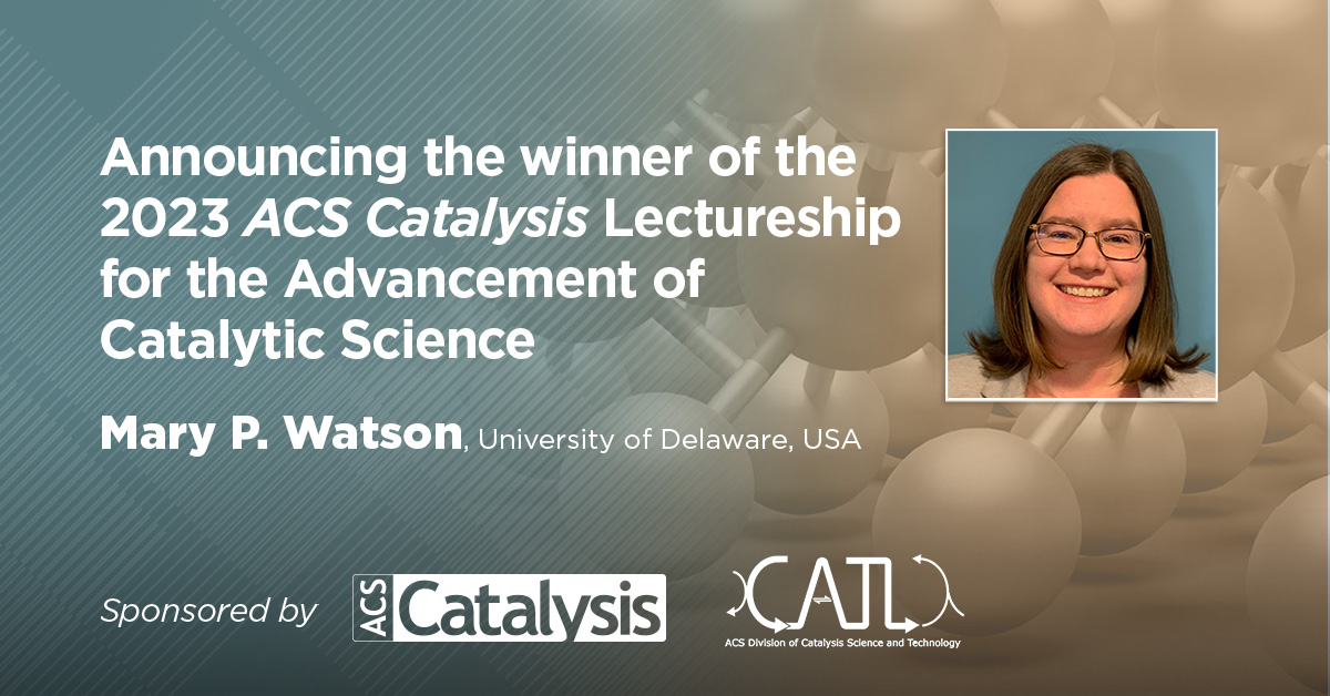 Headed to #ACSFall2023? Join us on Mon. 8/14 to honor Mary P. Watson <a href="/MPWatsonLab/">MP Watson Lab</a>, winner of the ACS Catalysis Lectureship for the Advancement of Catalytic Science.

⌚ 08:00am - 11:50am and 2:00pm - 6:00pm PDT
📌 Room 2009, West Bldg. (Moscone Center)