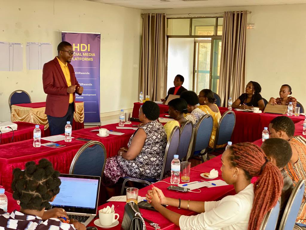 Today, @HDIRwanda in collaboration the civil society organizations dedicated to promoting gender equality.

#GenerationGender
#DuhindureImyumvire #Hindurimyumvire