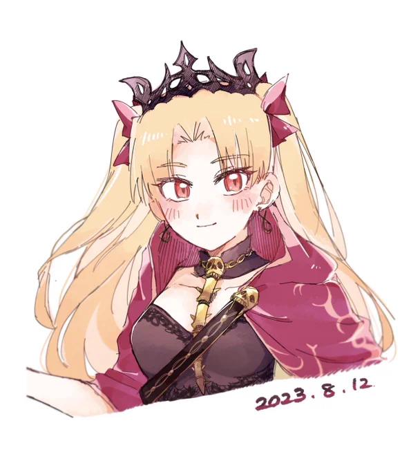 みんなみて!!!!!!!!!最近FGO始めてくれた友達が!!!!!今日!!!!!!!!!!頑張ってねって!!!!!!!!!!描いてくれた!!!!!!!!!!!かわいすぎる(許可取ってます)