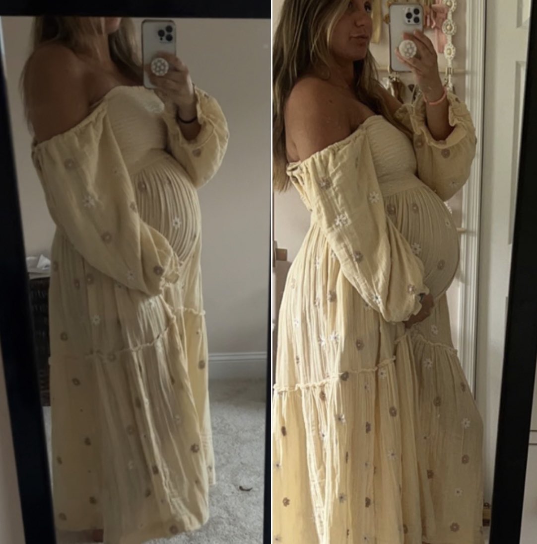 NJdubb_'s tweet photo. The pictures on the left of each are from beginning of July and the ones on the right are from just a few days ago. This girl in there is growing ♥️ #33weeks https://t.co/UQ46bXRHBS