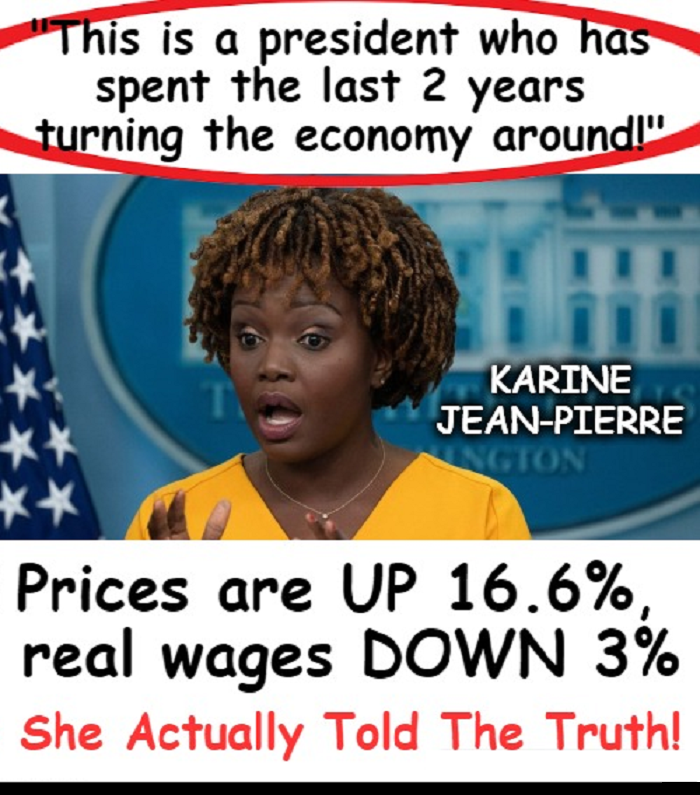 🙃🙃🙃🙃 Folks she's right Biden turned the economy around; just not in the way they would have you believe!👇