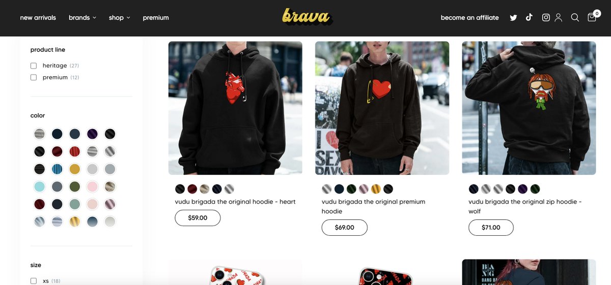 mybravaland's tweet photo. supporting your fave #bravabrand just got easier 💖

each of our brands has its own dedicated affiliate link!

simply visit their official links and shop through that link ✅

they'll get a % of each and every purchase within their brand collection! 💰 https://t.co/4GaaD0Dj9D