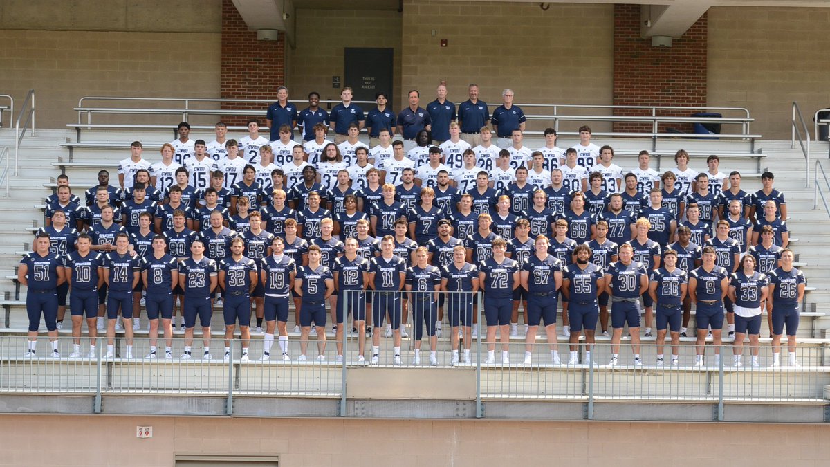 Introducing the 2023 CWRU football team!

#CWRU #BlueCWRU