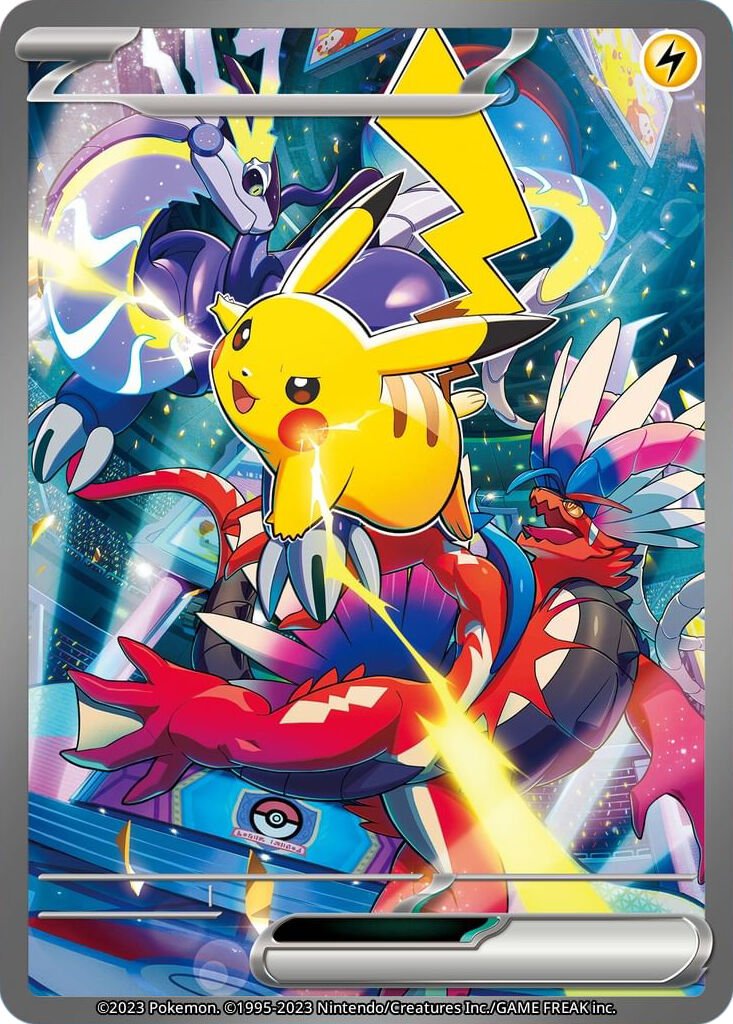 High Quality look at Pikachu ex Worlds 2023 Promo Card!  #PokemonTCG  Shared by @pokeca_art_life, art by Kantaro
