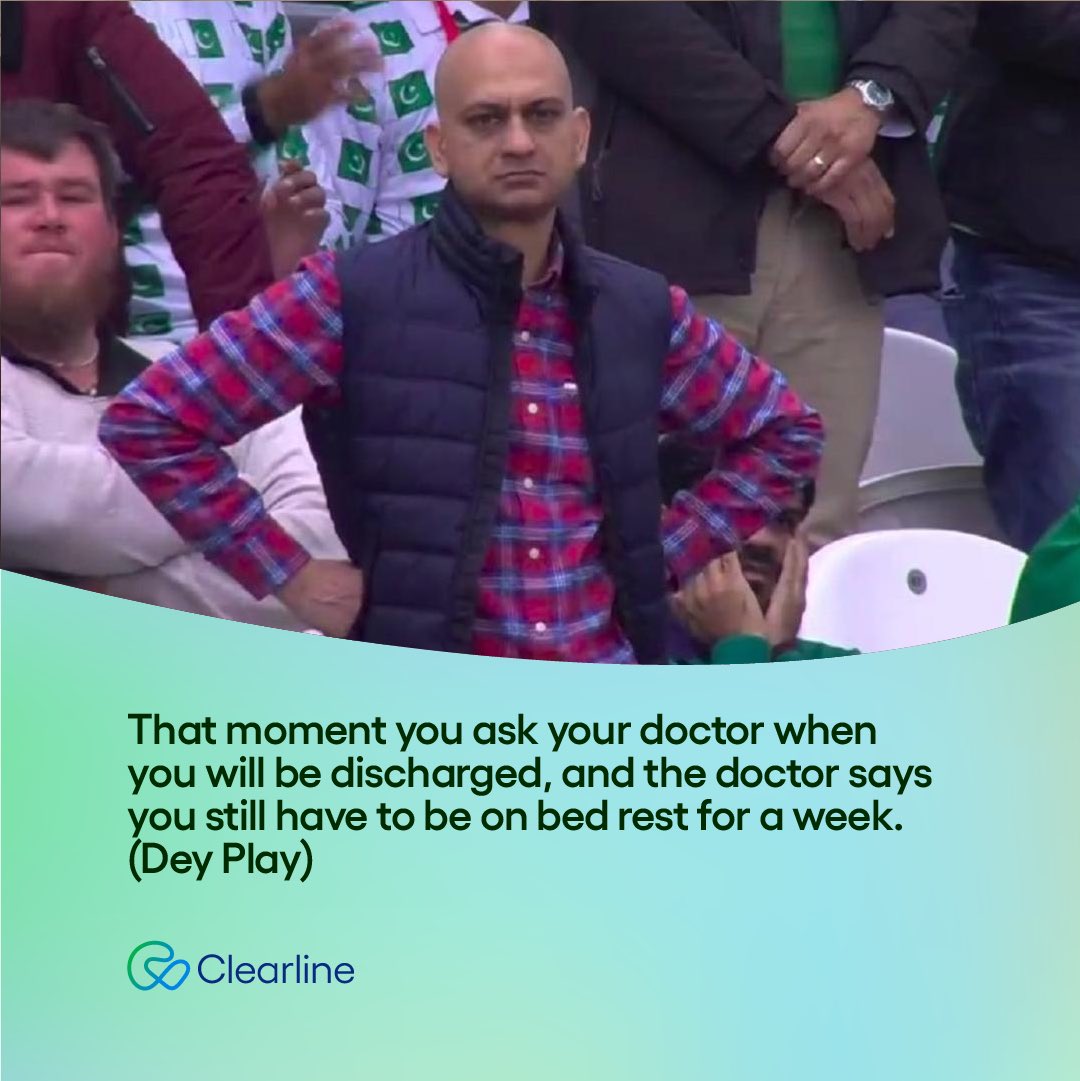 Have you ever felt disappointed or hurt by your doctor's recommendation, just when you thought you were recovering?

Let us know in the comment section if you have ever felt this way.

#clearlinehmo #health #insurance #healthinsurance #meme #deyplay