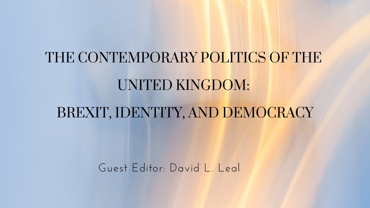 Check out the symposium The Contemporary Politics of the United Kingdom: Brexit, Identity, and Democracy now on FirstView! Ft. @DrLARichards @BESResearch @ahlstromvij @williamlallen @jamiepow @sarahobolt @ProfSobolewska @LealDavidL @epkaufm & others! cambridge.org/core/journals/…