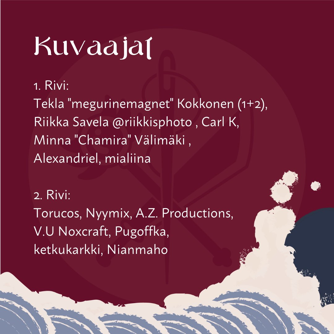 Tracon_FI's tweet photo. Toivotetaan tervetulleeksi tämän vuoden cosplay tuomaristo! Traconissa kilpaillaan yhdeksässä eri cosplaykilpailussa ja näitä varten on valittu tuomaristo, jossa osaamista löytyy laidasta laitaan.

Lue lisää: https://t.co/MEY6oTYjhu

#Tracon https://t.co/oKTT2jeObx