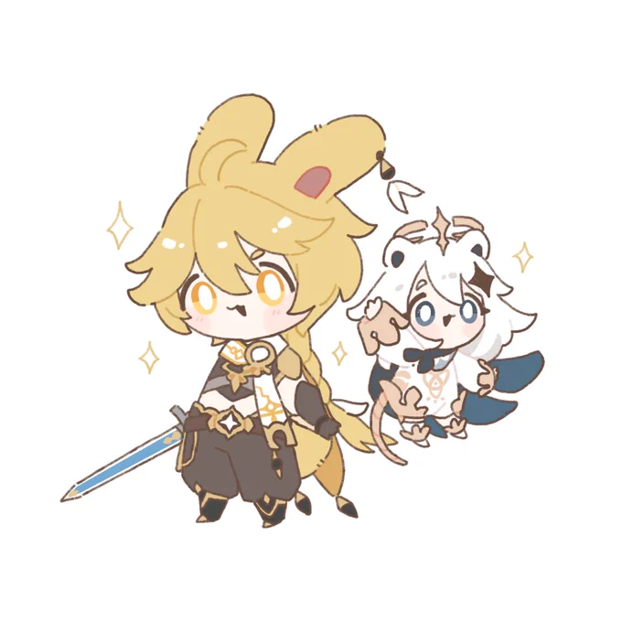 最好的旅伴!#Aether #Paimon