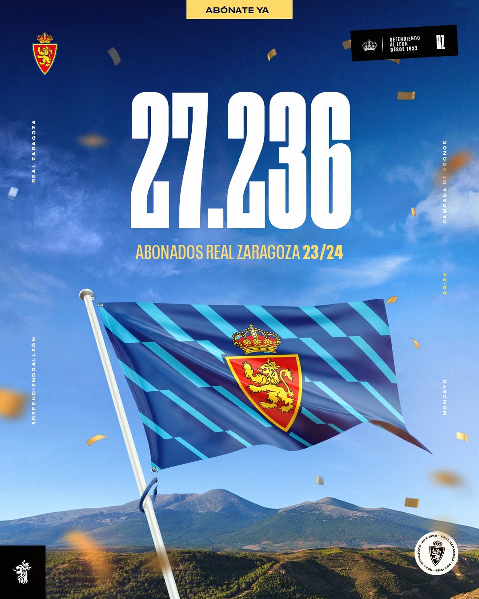 ⛰️ Una afición 𝗘 𝗡 𝗢 𝗥 𝗠 𝗘 

Con todos nuestros abonos puestos uno encima del otro llegaríamos a la cima del Moncayo 🔝

Gracias por dejarnos sin palabras

Como siempre 💙🤍