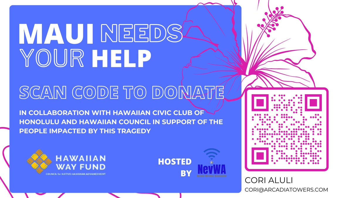 NevWireless's tweet photo. We know many in the wireless community are heartbroken at the news of the catastrophic fire that has destroyed the town of Lahaina, Maui. Many of us have family, friends, and fond memories from that special place. (continued in comments) #LahainaStrong #communityfirst https://t.co/ZsitTKvOXB