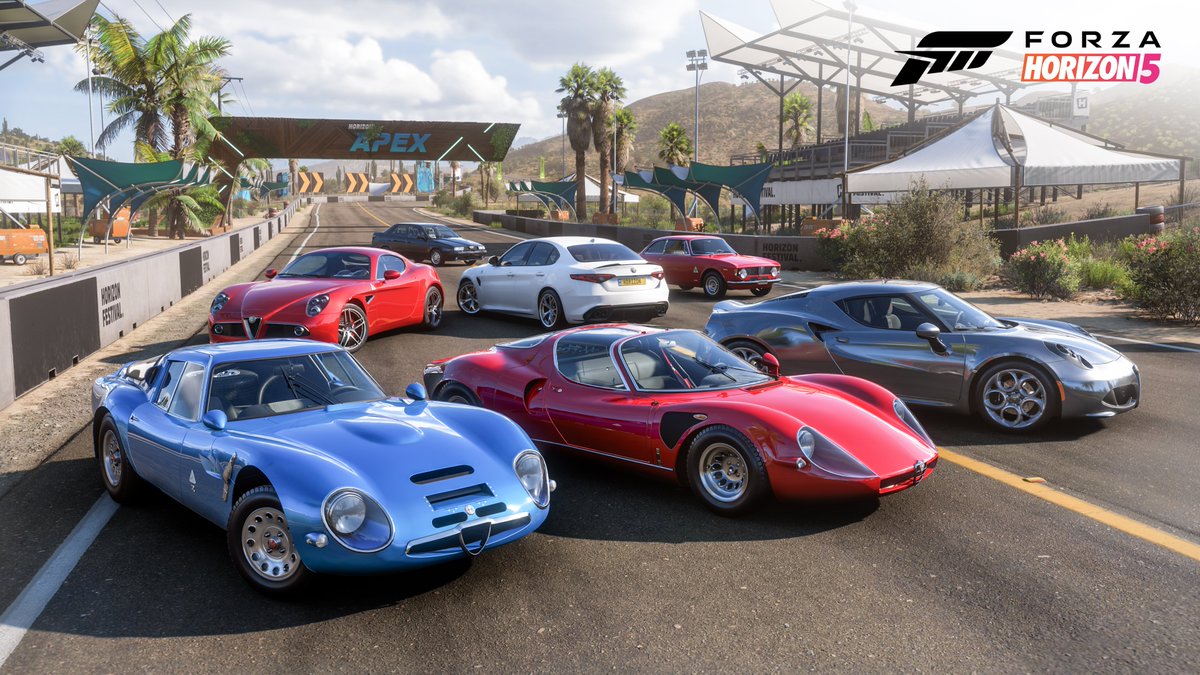 DonJoewonSong's tweet photo. The Brand-New "Italian Automotive" update in #ForzaHorizon5 might very well be the best update we've ever had!! - I hope you're ready..

📈Garage Size now 2000 Cars.
📈Tunes & Vinyl Saves now 1000 Cars.
🌃Night Time is now Permanently increased.
🧪7 New Eventlab Props (Italian Themed)
🏎️23 Italian Cars (7 of which are NEW)

🏎️Italian Exotics Car Pack (7 NEW CARS)
- 2022 Ferrari 296 GTB
- 2020 Ferrari Roma
- 2023 Lamborghini Huracán Tecnica
- 2020 Lamborghini Essenza SCV12
- 2020 Lamborghini SC20
- 2018 Lamborghini #63 Squadra Corse Huracán Super Trofeo Evo
- 2019 Italdesign DaVinci Concept
(USD $9.99 / GBP £7.99 / EUR €9.99)

🚗Returning Autoshow Cars (8 Cars)
- 1968 Abarth 595 esseesse
- 2017 Alfa Romeo Giulia Quadrifoglio
- 1968 Alfa Romeo 33 Stradale
- 1965 Alfa Romeo Giulia TZ2
- 1965 Alfa Romeo Giulia Sprint GTA Stradale
- 1980 Fiat 124 Sport Spider
- 1992 Lancia Delta HF Integrale EVO
- 1974 Lancia Stratos HF Stradale

🏎️Festival Playlist Cars (8 Cars)
- 1980 Abarth Fiat 131 
- 2016 Abarth 695 Biposto 
- 2017 Abarth 124 Spider
- 1992 Alfa Romeo 155 Q4
- 2014 Alfa Romeo 4C
- 2007 Alfa Romeo 8C Competizione
- 1986 Lancia Delta S4
- 1982 Lancia 037 Stradale