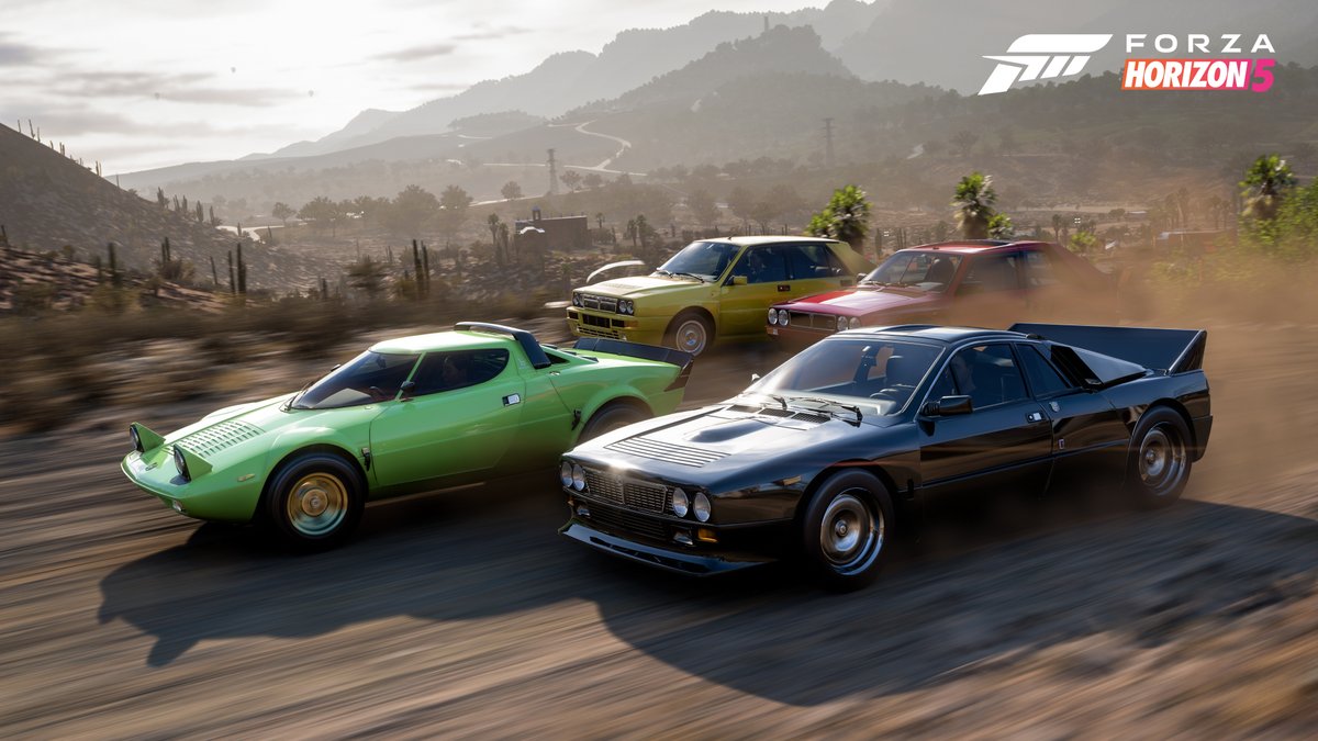 DonJoewonSong's tweet photo. The Brand-New "Italian Automotive" update in #ForzaHorizon5 might very well be the best update we've ever had!! - I hope you're ready..

📈Garage Size now 2000 Cars.
📈Tunes & Vinyl Saves now 1000 Cars.
🌃Night Time is now Permanently increased.
🧪7 New Eventlab Props (Italian Themed)
🏎️23 Italian Cars (7 of which are NEW)

🏎️Italian Exotics Car Pack (7 NEW CARS)
- 2022 Ferrari 296 GTB
- 2020 Ferrari Roma
- 2023 Lamborghini Huracán Tecnica
- 2020 Lamborghini Essenza SCV12
- 2020 Lamborghini SC20
- 2018 Lamborghini #63 Squadra Corse Huracán Super Trofeo Evo
- 2019 Italdesign DaVinci Concept
(USD $9.99 / GBP £7.99 / EUR €9.99)

🚗Returning Autoshow Cars (8 Cars)
- 1968 Abarth 595 esseesse
- 2017 Alfa Romeo Giulia Quadrifoglio
- 1968 Alfa Romeo 33 Stradale
- 1965 Alfa Romeo Giulia TZ2
- 1965 Alfa Romeo Giulia Sprint GTA Stradale
- 1980 Fiat 124 Sport Spider
- 1992 Lancia Delta HF Integrale EVO
- 1974 Lancia Stratos HF Stradale

🏎️Festival Playlist Cars (8 Cars)
- 1980 Abarth Fiat 131 
- 2016 Abarth 695 Biposto 
- 2017 Abarth 124 Spider
- 1992 Alfa Romeo 155 Q4
- 2014 Alfa Romeo 4C
- 2007 Alfa Romeo 8C Competizione
- 1986 Lancia Delta S4
- 1982 Lancia 037 Stradale