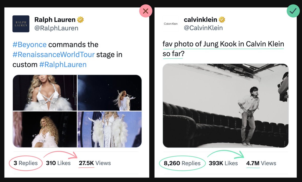 Marketing Examples tweet media