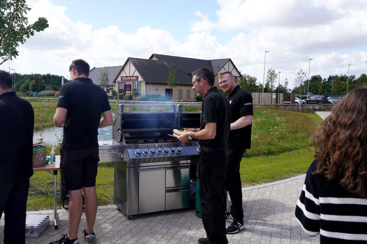 Embracing the sunshine at Transmission Dynamics with a sizzling barbecue right at the office! Our team came together this afternoon to enjoy good food and great company. Here’s to making the most of every moment ☀