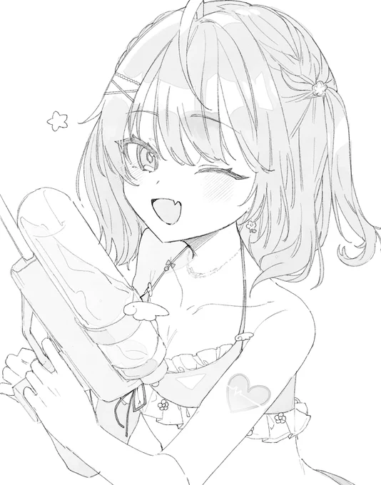 水着可愛いね 