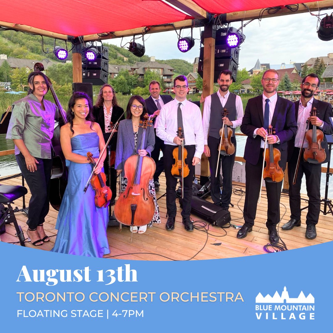 Chase the blues all weekend long with the soulful sounds of our headlining artists: The Bentley Collective, Bobby Dean Blackburn, and the Toronto Concert Orchestra! Tap photos for performance details #BluesAtBlue #BlueMtnVillage