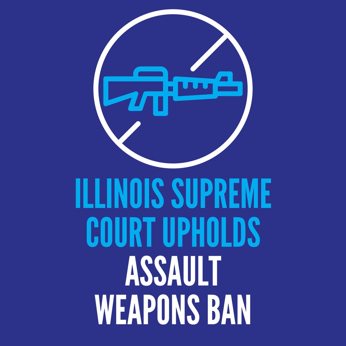 The Supreme Court's decision upholding our ban on the sale of  assault weapons, high-capacity magazines, and rapid-fire modifications is a win for commonsense gun safety! There's more work to be done, and we'll keep fighting to get weapons of war off our streets.
