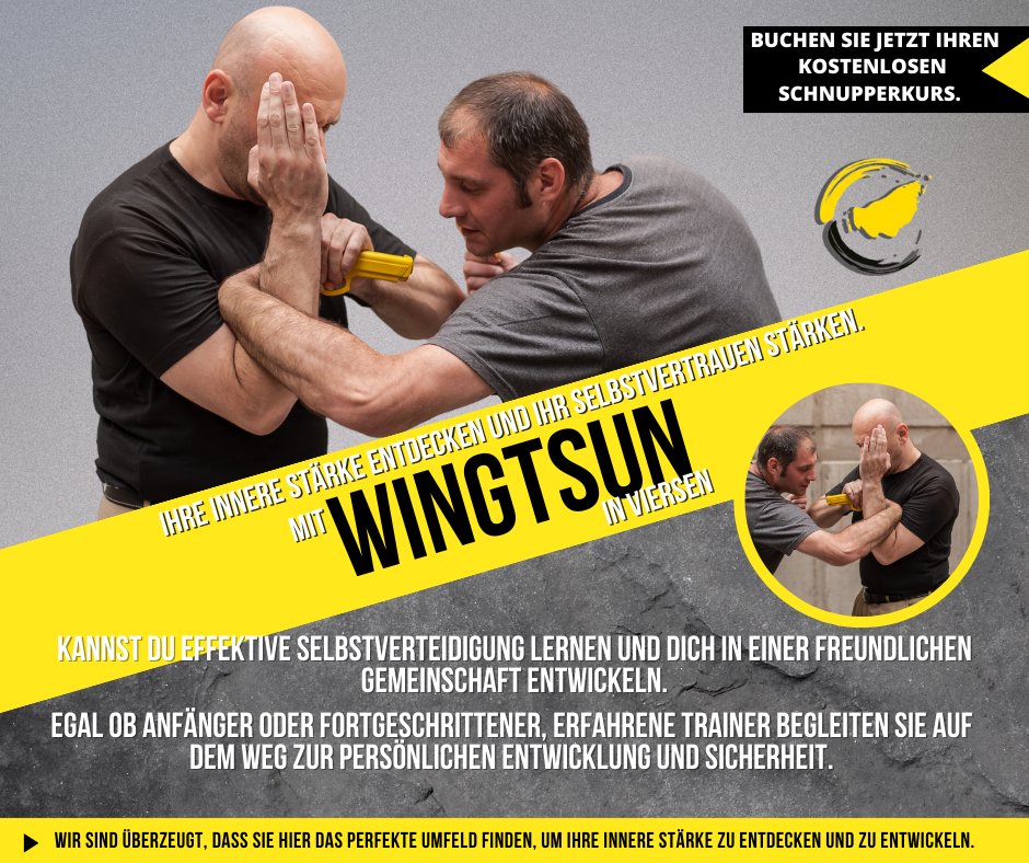 🥋💪👊 Selbstverteidigung für Erwachsene in Viersen! 💪👊🥋
💥 Möchtest du dich sicherer und selbstbewusster fühlen? 💥
💥 Suchst du nach einer effektiven Methode zur Selbstverteidigung? 💥
💥 Dann komm zu WingTsun Viersen und werde zum starken Kämpfer! 💥
#Selbstverteidigung