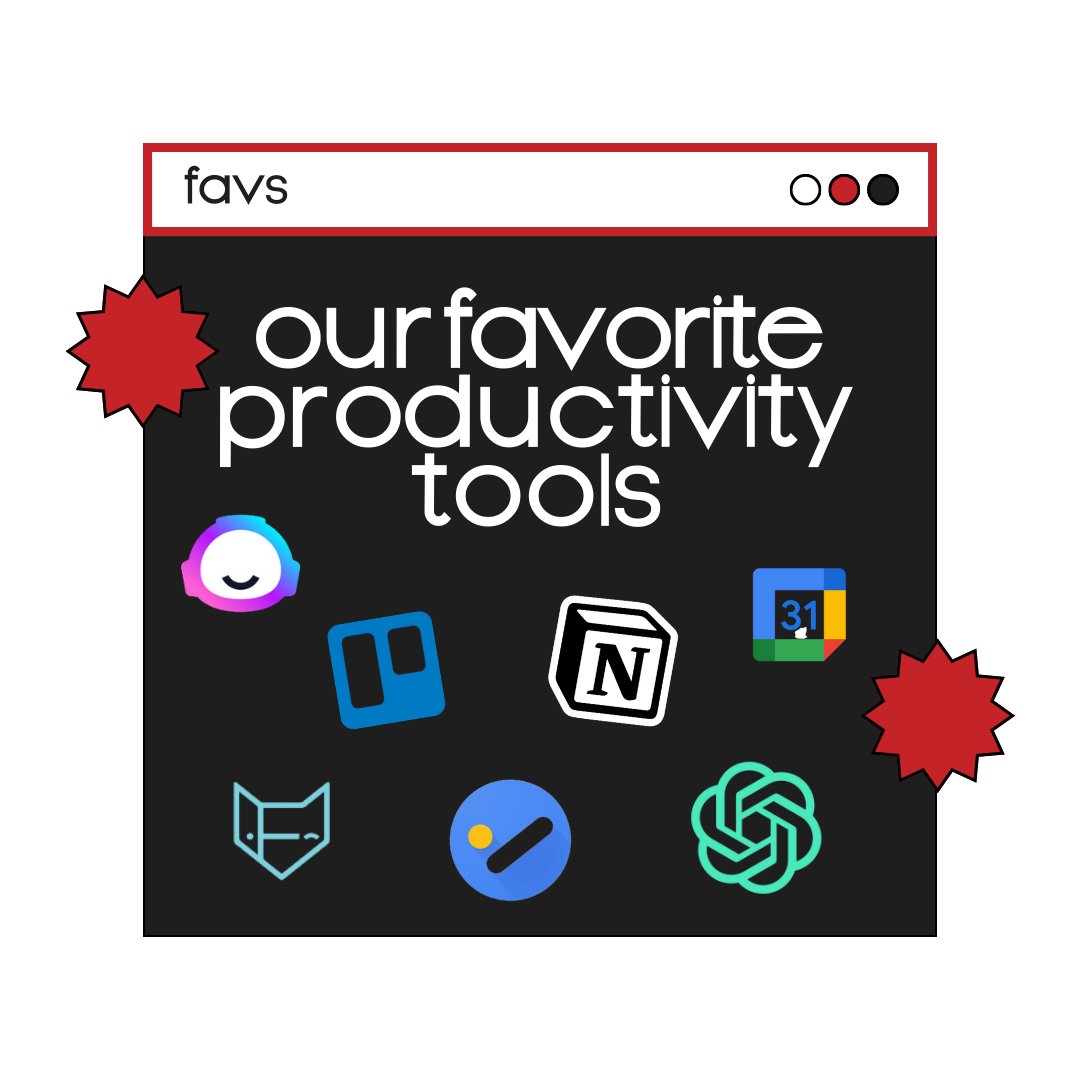 MadMenJax's tweet image. Need to work smarter, not harder? Check out our list of go-to productivity apps and tools!

📱 Jasper
📱 Trello
📱 Notion
📱 Google Calendar
📱 Function Fox
📱 Google Tasks
📱 Chat GPT

#productivityapps #favoritetools #productivity