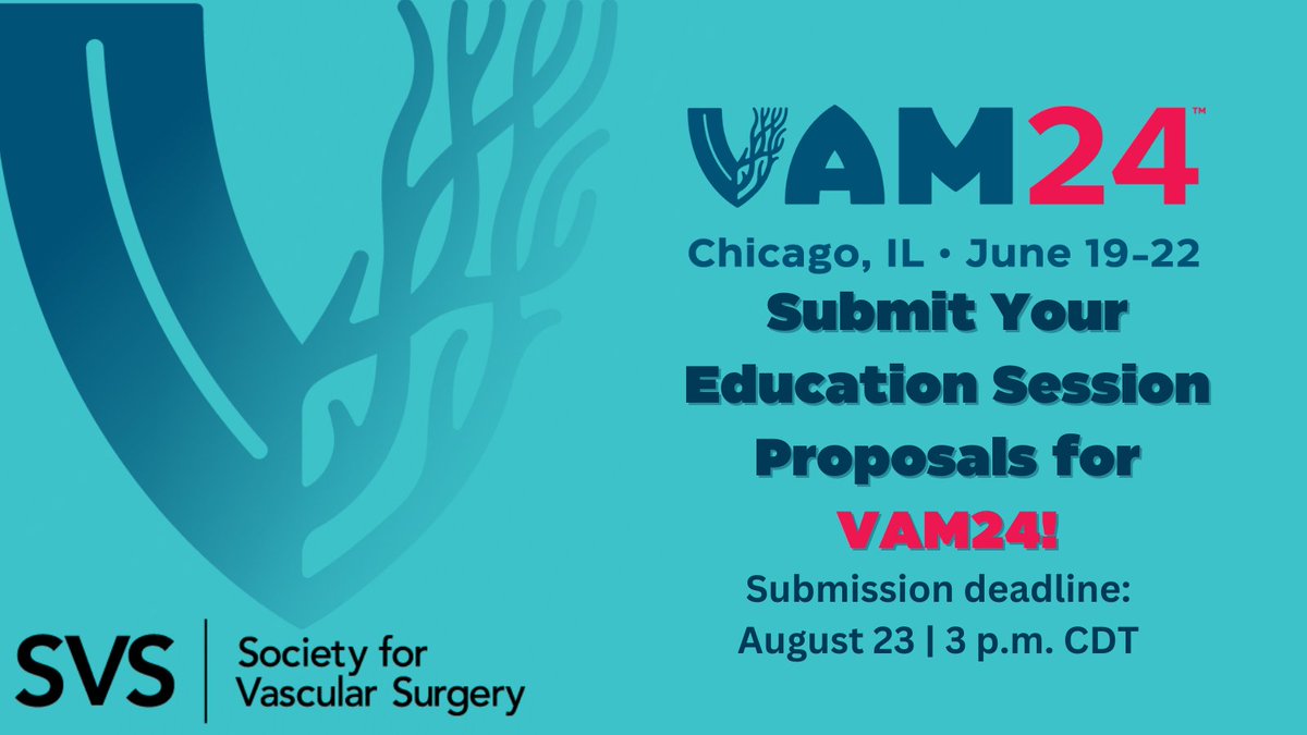 Anyone can submit an educational session proposal for #VAM24. Whether you're a first-time submitter or a seasoned vet, we want to hear from you and work together to build the best Annual Meeting yet! Submit now: ow.ly/7gRo50PwSme