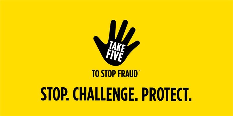 STOP: have you been contacted by someone claiming to be from your bank?

CHALLENGE: could it be fake? 

PROTECT: if you think it is, contact your bank immediately using their official business number and report it to Action Fraud. 

Remember to #TakeFive
