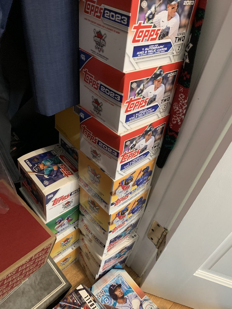 Wondering if anyone is interested in a base card donation. Mostly baseball. Just pay shipping. Pickup is an option too if in Central NJ. Would love to see these go to some kids instead of rotting in my closet. <a href="/CardPurchaser/">Card Purchaser</a>