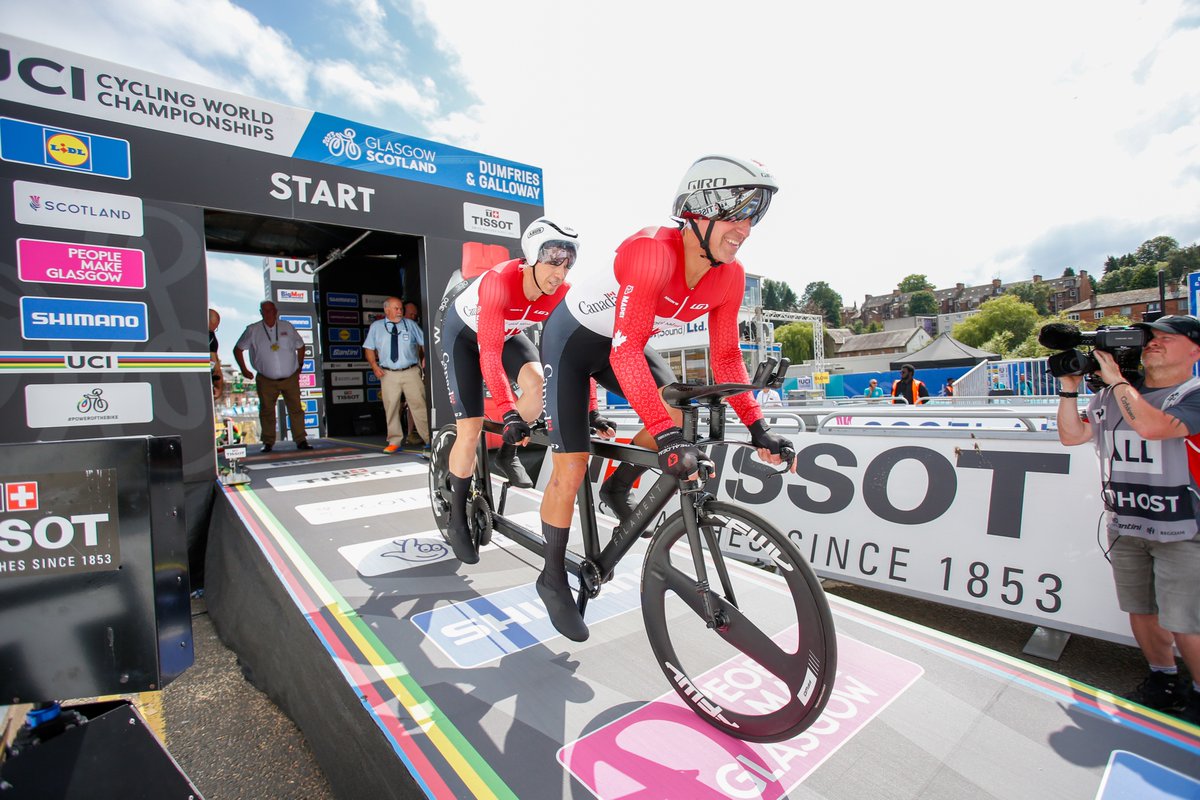 How does one become a pilot competing with an athlete with a visual impairment on a tandem bicycle? <a href="/RealDealVeal/">Ed Veal</a>  is piloting for stoker <a href="/JulieLowellCAN/">Julie and Lowell</a> here at the World Championships. Learn more about how he got involved in Para cycling. <a href="/CyclingCanada/">Cycling Canada</a>  paralympic.ca/news/ed-veal-e…