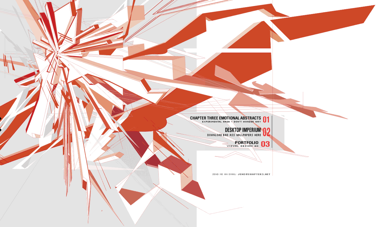 WebDesignMuseum's tweet image. Futuristic web design trends in 2000

– Against the grain
– Force Feed Swede
– Chapter3
– Submethod

and more...
webdesignmuseum.org/all-websites/s…

#WebDesignHistory