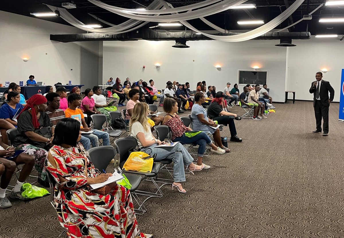 GoGPTC's tweet image. Future GPTC students came out in force at Tuesday&apos;s New Student Orientation in Newton. We&apos;ll be doing it all again in DeKalb on Tuesday, 8/15. See you all this fall‼️

#GPTCConnects
#TheWayForward
#GoGPTC