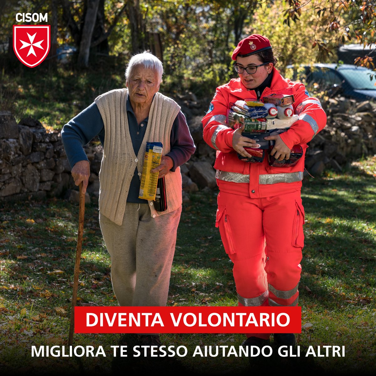 CIS0M's tweet image. 🤲🏻 Tendere una mano a coloro che si trovano in difficoltà è il sentiero più diretto per nutrire il proprio spirito. Unisciti al #CISOM, visita il sito: cisom.org/diventa-un-vol…
#volontariato #Solidarity
