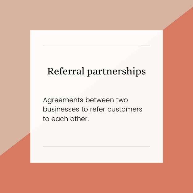 ✍️ Happy Partner Terms Friday!

This week's term: Referral partnerships.

For a full list, see our partnerships and tech glossary: hubs.la/Q01Yqcfr0

#partnership #partnerships #integration #integrations #referrals