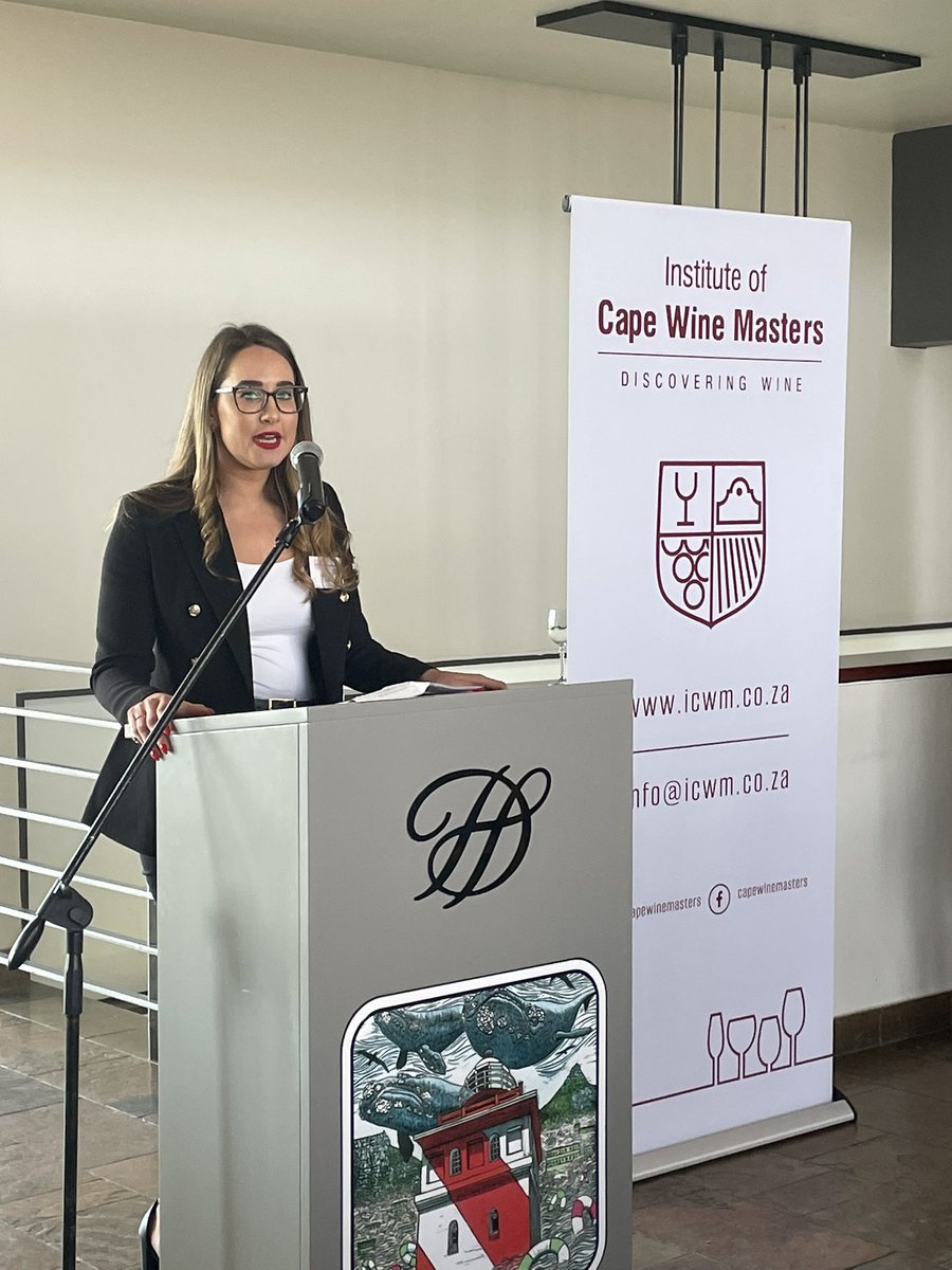 winecoza's tweet photo. Congrats to the newest Cape Wine Masters - Marlee Malan &amp; Rudolph Steenkamp - bringing the total CWM to 113! #capewinemasters @capewineacademy graduation 👩‍🎓 held today @dhillswine hosted by @Heineken_SA https://t.co/kUxJRQOMlQ