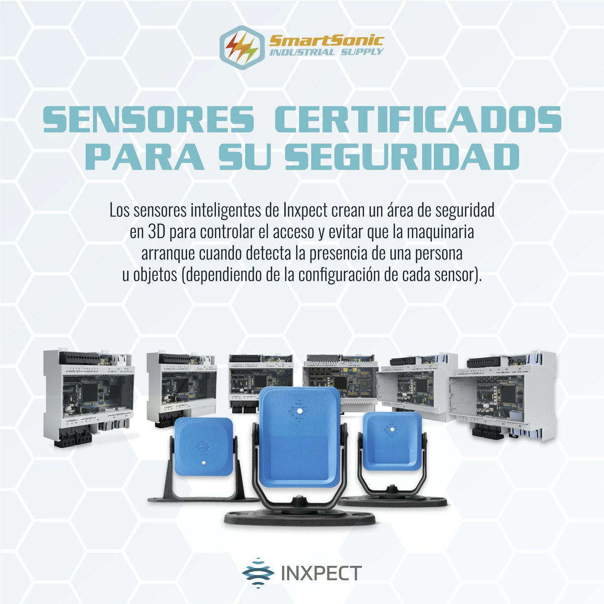SmartSonicIndus's tweet photo. La tecnología de los Radar 3D de Seguridad INXPECT permite detectar objetos y personas a través de ondas de radio, las cuales son inofensivas para la salud humana.

Conoce más y contáctanos para ayudarte a brindar la seguridad que tu empresa necesita 👉 https://t.co/eqH5QzhalM https://t.co/4xGrHm4n6U