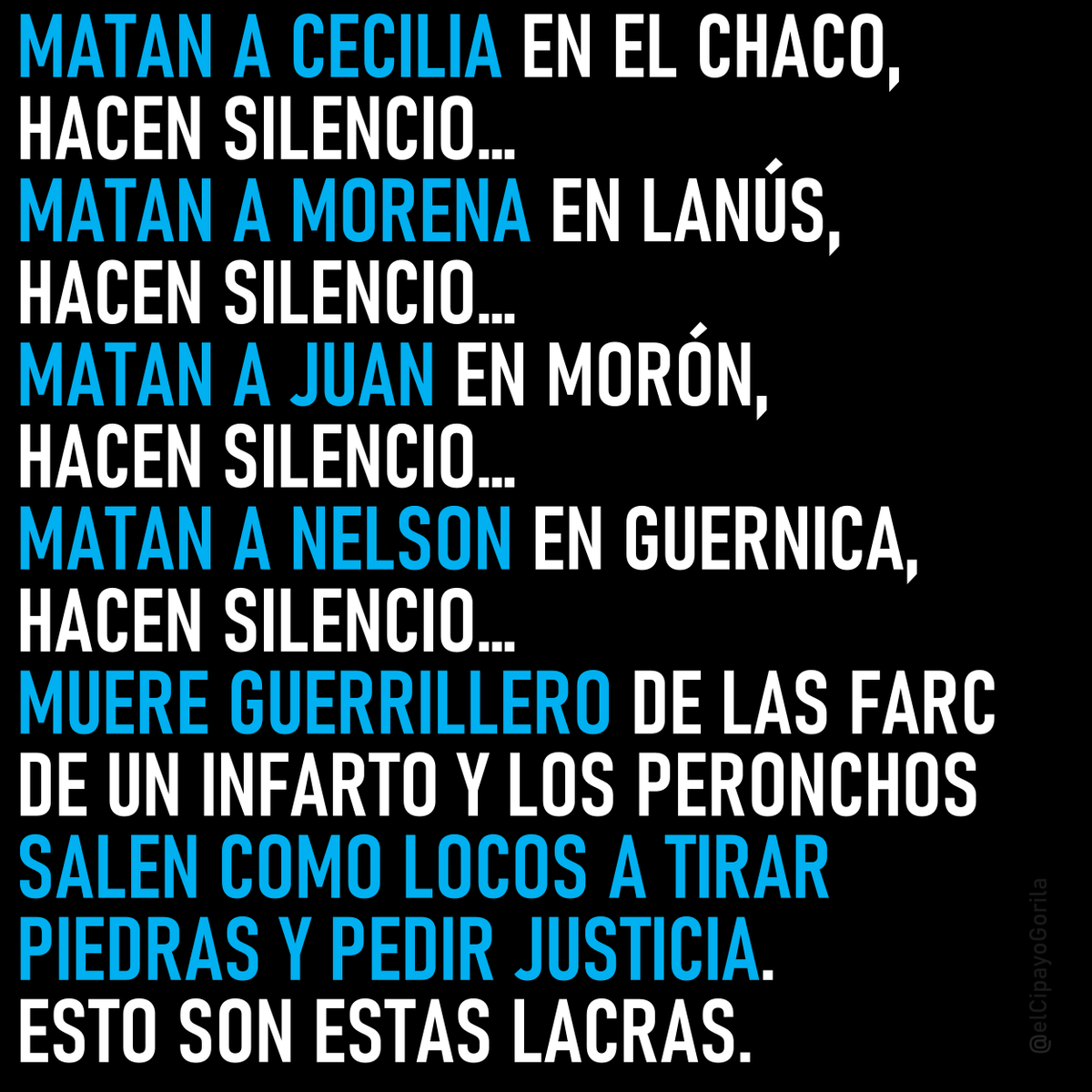 El Cipayo Gorila ⚖️⚔️🦍🇦🇷 tweet media
