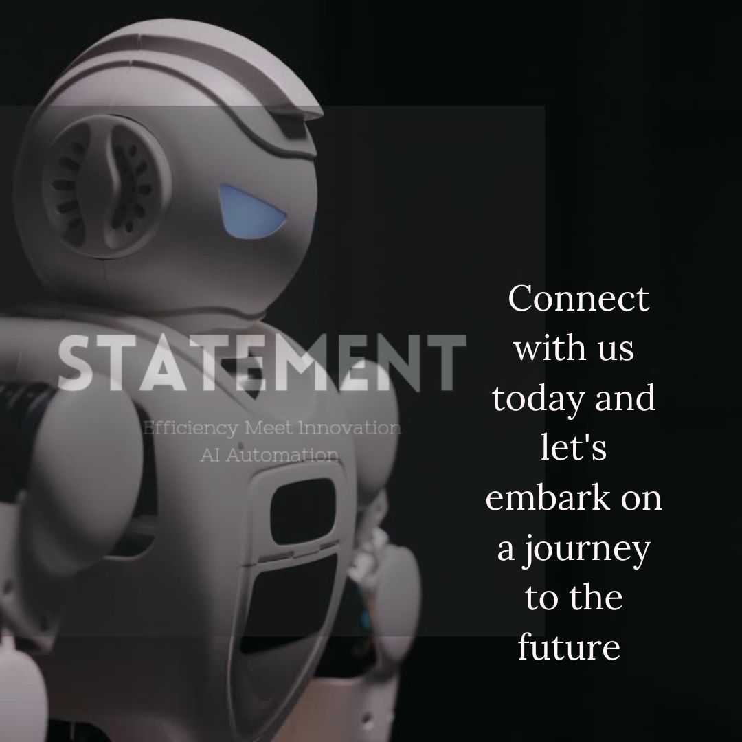 Statement agency 
#ArtificialIntelligence #AutomationExpo